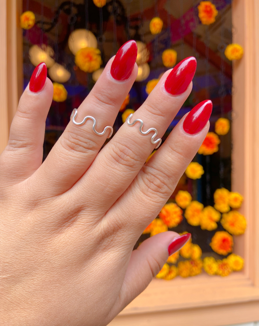 Wavy Ring- **ADD RING SIZE IN NOTES!**