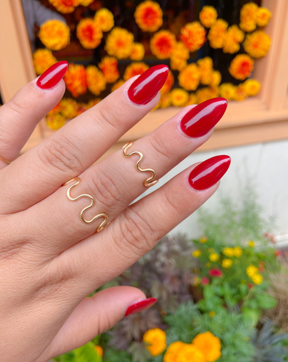 Wavy Ring- **ADD RING SIZE IN NOTES!**
